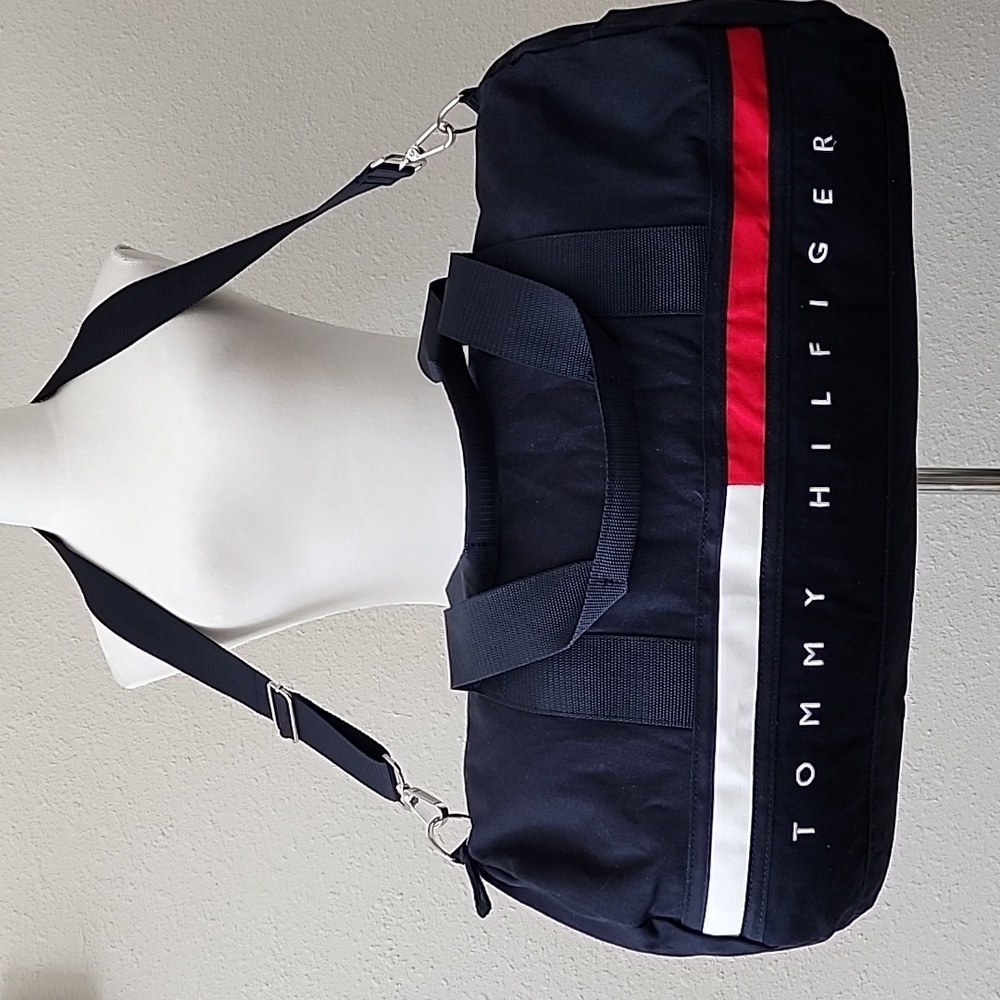 Tommy Hilfiger Navy Duffel Bag